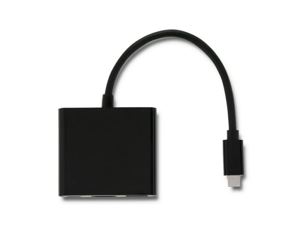 Qoltec - Telakointiasema - USB-C 3.1 - HDMI