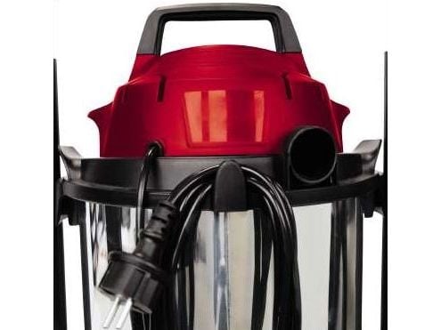 Einhell TC-VC 1815 S, 1250 W, Trommelvakuum, Tørr & våt, Støv pose, 15 l, Filtrering