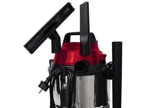 Einhell TC-VC 1815 S, 1250 W, Trommelvakuum, Tørr & våt, Støv pose, 15 l, Filtrering