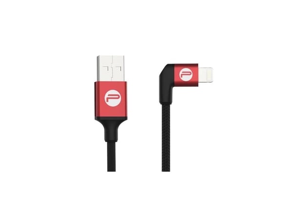 PGYTECH - Lightning-kabel - USB hann rett til Lightning hann vinklet - 35 m - Power Delivery-støtte
