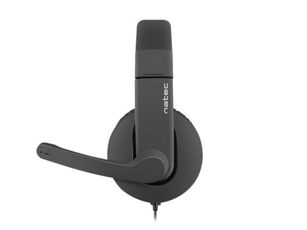 NATEC Rhea, Headset, Huvudband, Spela, Svart, Binaural, Inline-kontrollenhet