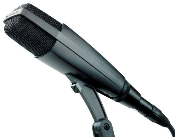 Sennheiser MD 421-II, Studiomikrofon, 30 - 17000 Hz, 200 O, Kardioide, Koblet med ledninger (ikke trådløs), Svart, Metallisk