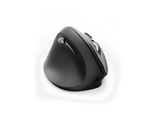 Hama "EMW-500L" - Mus - ergonomisk - venstrehendt - optisk - 6 knapper - trådløs - 2.4 GHz - USB trådløs mottaker - svart