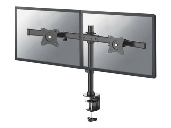 Neomounts by Newstar FPMA-DCB100D - Asennussarja - täysliike - 2 LCD-näytölle - musta - näytön koko: 10"-27" - kiinnitettävä kiinnikkeellä, silmäll...