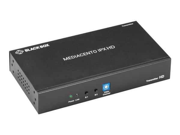 Black Box MediaCento IPX HD Transmitter - HDMI over IP - Video/lyd-forlenger - sender - 1GbE - 1000Base-T - opp til 100 m - TAA-samsvar