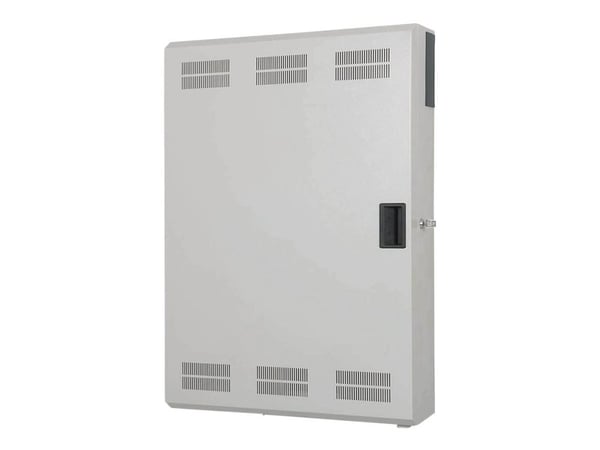 DIGITUS Professional DN-19 WM-3H3V-SL - Skåp - väggmontering - ljusgrå, RAL 7035 - 3U - 19"