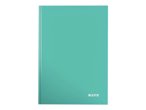 Leitz WOW - Notatbok - innbundet - A5 (148 x 210 mm) - 80 ark - kvadratisk - isblå