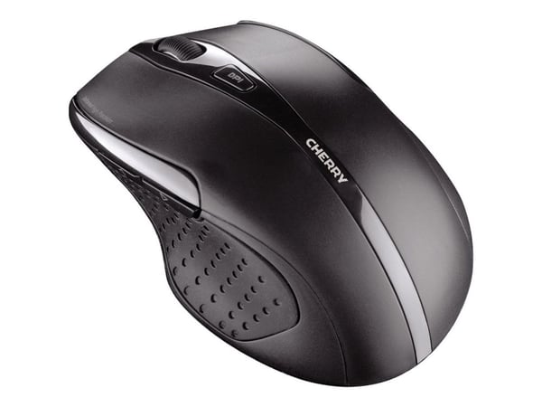 CHERRY DW 5100 - Tastatur- og mussett - trådløs - 2.4 GHz - USA med eurosymbol - tastsvitsj: CHERRY LPK - svart