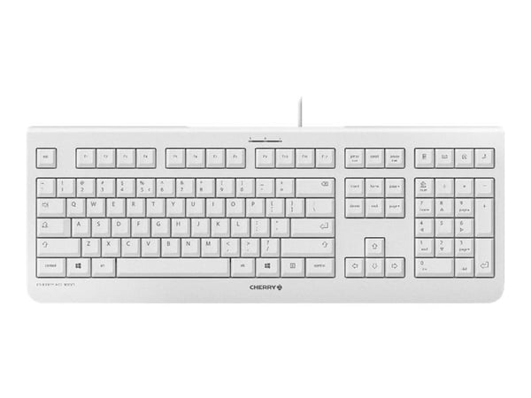 CHERRY KC 1000 - Tastatur - QWERTY - USA - lysegrå