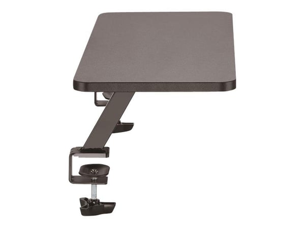 Startech Monitor Riser Stand - Clamp-on Monitor Shelf for Desk - Extra Wide 25.6" (65 cm) For up to 34" Monitors - Black (MNRISERCLMP) - Monterings...