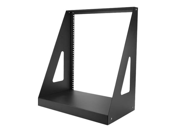 Startech 12U Heavy Duty 2 Post Open Frame Network Rack - 350lbs - 19" Free Standing Desktop Rack for Computer, AV, Media, IT Equipment (2POSTRACK12...