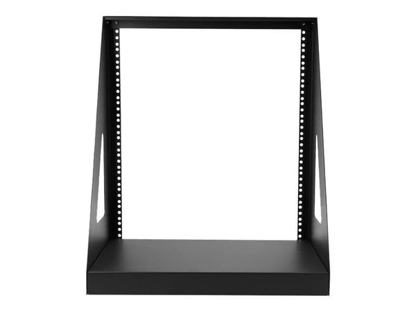 Startech 12U Heavy Duty 2 Post Open Frame Network Rack - 350lbs - 19" Free Standing Desktop Rack for Computer, AV, Media, IT Equipment (2POSTRACK12...