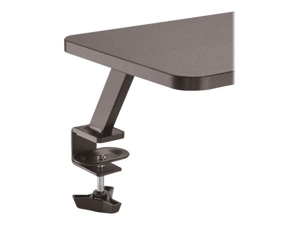 Startech Monitor Riser Stand - Clamp-on Monitor Shelf for Desk - Extra Wide 25.6" (65 cm) For up to 34" Monitors - Black (MNRISERCLMP) - Monterings...