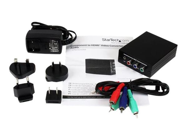 StarTech Converge A/V Component with Audio to HDMI® Format Converter - Video converter - HDMI ( HDCP ) (CPNTA2HDMI) - Videokonverter - komponentvid...