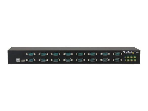 StarTech.com ICUSB23216FD, USB 2.0 Type-B, Sarja, 480 Mbit/s, Musta, Terästä, 36 W