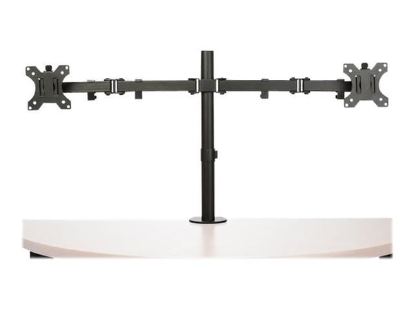 StarTech.com ARMDUAL2, Puristin, 16 kg, 81,3 cm (32"), 100 x 100 mm, Korkeudensäätö, Musta