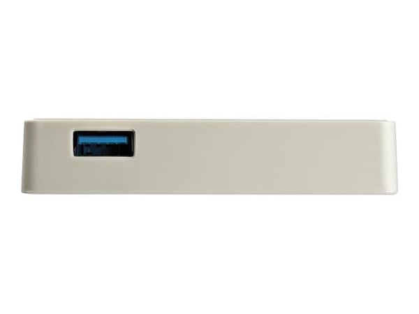 StarTech.com USB C Gigabit Ethernet -sovitin USB A -portilla, valkoinen 1Gbps NIC USB 3.0/USB 3.1 Type C -verkkosovitin, 1GbE USB-C RJ45/LAN TB3 Yh...