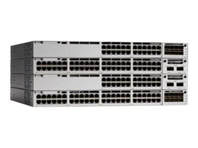 Cisco Catalyst C9300-48UXM-A, Hallittu, L2/L3, 10G Ethernet (100/1000/10000), Power over Ethernet -tuki, Telineasennus, 1U