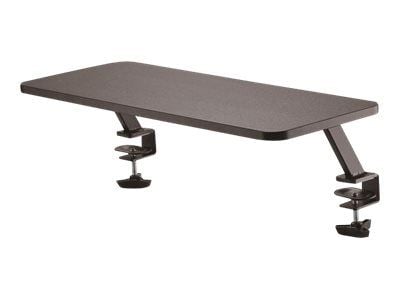 StarTech.com Monitor Riser Stand - Clamp-on Monitor Shelf for Desk - Extra Wide 25.6" (65 cm) For up to 34" Monitors - Black (MNRISERCLMP) - Monter...