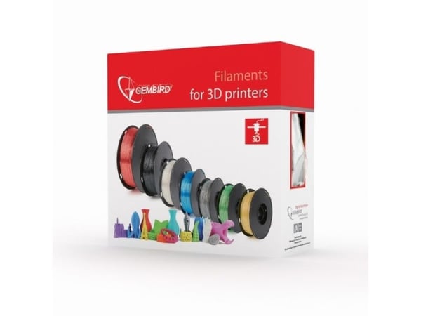 Gembird - Gul - 1 kg - 330 m - PLA+ filament (3D)