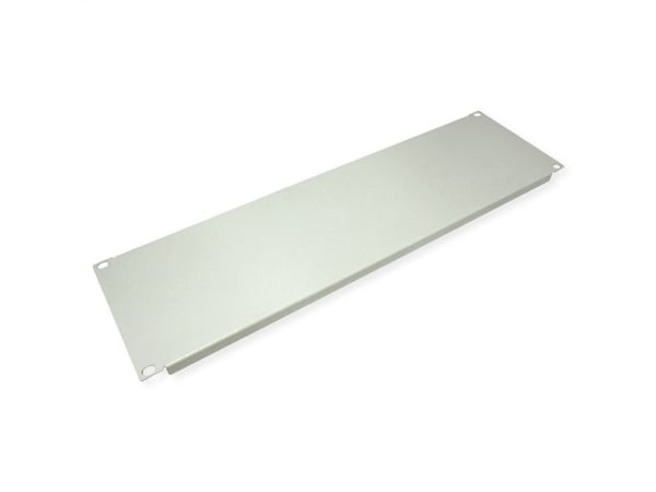 Value 26.99.0297, Suojapaneeli, Harmaa, Metalli, 3U, 48,3 cm (19")