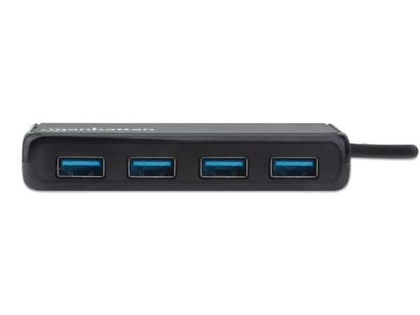 Manhattan 164924, USB 3.2 Gen 1 (3.1 Gen 1) Type-C, USB 3.2 Gen 1 (3.1 Gen 1) Type-A, 5000 Mbit/s, Sort, Acrylonitrilbutadienstyren, 0,135 m