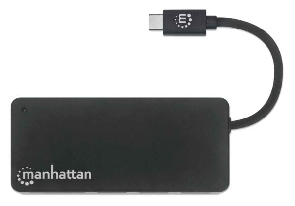 Manhattan 164948, USB 2.0 Type-C, USB 3.2 Gen 1 (3.1 Gen 1) Type-A, MMC, MicroSD (TransFlash), MicroSDHC, MicroSDXC, SD, SDHC, SDXC, 5000 Mbit/s, M...