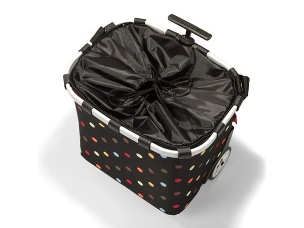 Reisenthel ?arrycruiser, Handlenett, Sort, Flerfarget, Aluminium, Polyester, Mønster, 2 hjul, 40 l