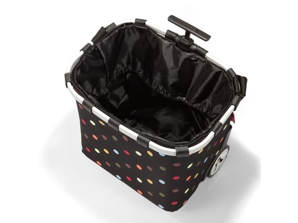Reisenthel ?arrycruiser, Handlenett, Sort, Flerfarget, Aluminium, Polyester, Mønster, 2 hjul, 40 l
