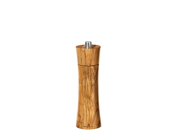 Zassenhaus Frankfurt, Saltkvarn, Olive, Trä, Trä, Keramik, 56 mm, 180 mm, 280 g