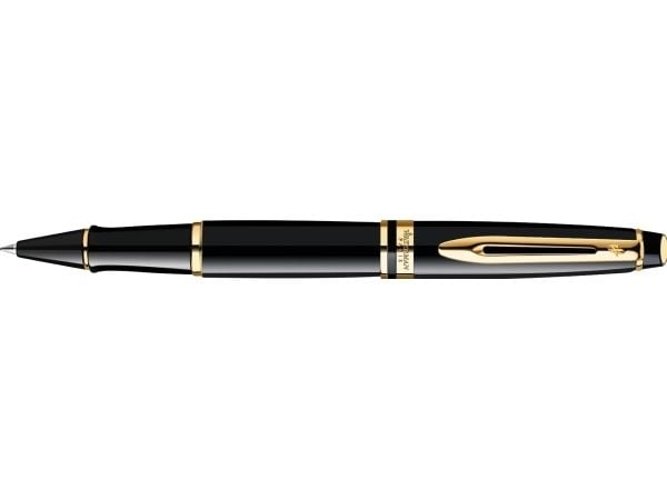 Waterman Expert, Musta, Musta, Lakka, Hienojakoinen, Molempikätinen, 1 kpl