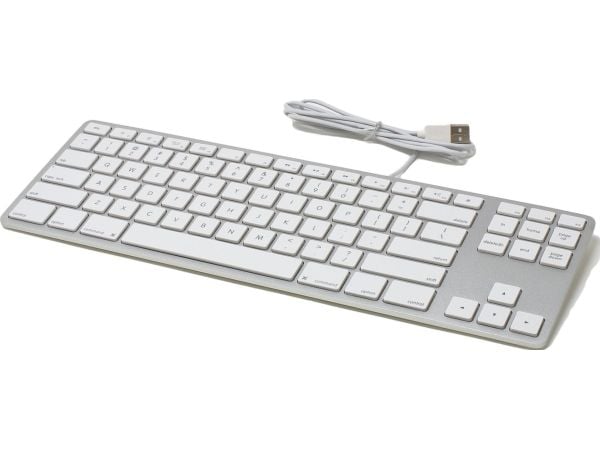Matias kablet tastatur i aluminium (FK308S-UK)