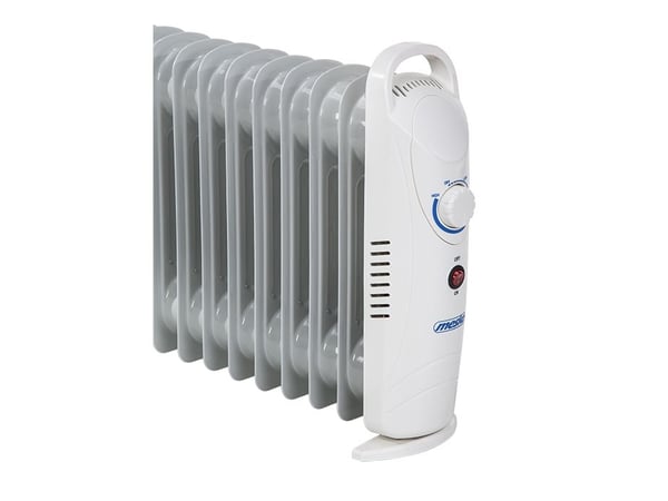 Mesko Home MS 7806, Öljysähkölämmitin, Öljy, Öljy, Sisätila, Lattia, Valkoinen