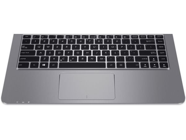 ASUS E403NA, Kabinett + tastatur, Nordisk, ASUS