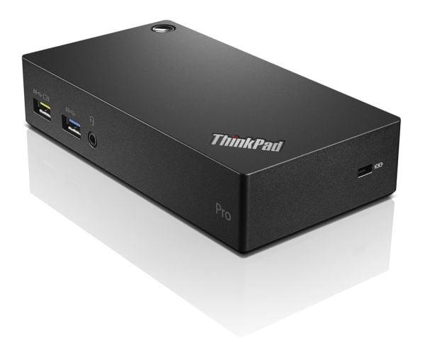 Lenovo ThinkPad USB 3.0 Pro-dokk - Dokkingstasjon - USB - DVI, DP - GigE - 45 Watt - Danmark