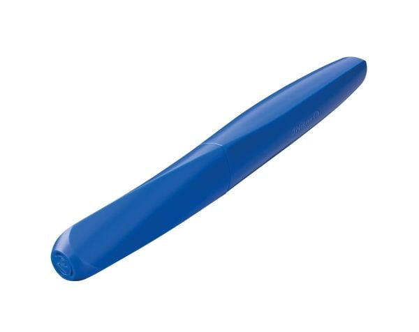 Pelikan Fountain Pen Twist P457 Deep Blue M +2TP Blister - Sininen - Pyöreä kärki - Ruostumaton teräs - Keskikokoinen - Kaksikätinen - Saksa (814744)