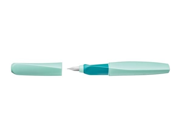 Pelikan Twist P457, Mint farge, Patronpåfyllingssystem, Rustfritt stål, Medium, Ambidextrous, Tyskland