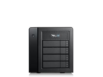 Promise Pegasus32 R4 - Harddiskarray - 16 TB - 4 brønner (SATA-600) - HDD 4 TB x 4 - Thunderbolt 3, USB 3.2 Gen 2 (ekstern)
