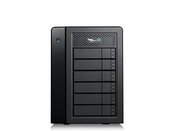 Promise Pegasus32 R6 - Hårddiskarray - 24 TB - 6 fack (SATA-600) - HDD 4 TB x 6 - Thunderbolt 3, USB 3.2 Gen 2 (extern)