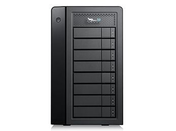 Promise Pegasus32 R8 - Hårddiskarray - 32 TB - 8 fack (SATA-600) - HDD 4 TB x 8 - Thunderbolt 3, USB 3.2 Gen 2 (extern)