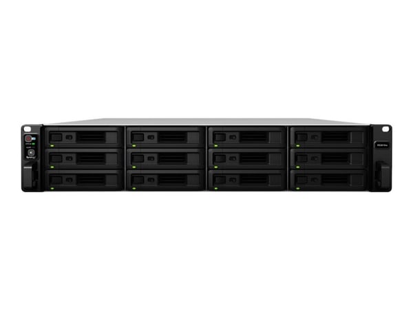 Synology RackStation RS3618XS - NAS-server - 12 brønner - kan monteres i rack - SATA 6Gb/s - RAID 0, 1, 5, 6, 10, JBOD, RAID F1 - RAM 8 GB - Gigabi...