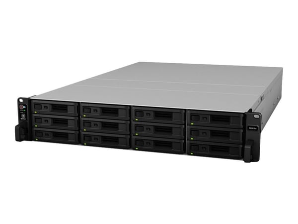 Synology RackStation RS3618XS - NAS-server - 12 brønner - kan monteres i rack - SATA 6Gb/s - RAID 0, 1, 5, 6, 10, JBOD, RAID F1 - RAM 8 GB - Gigabi...