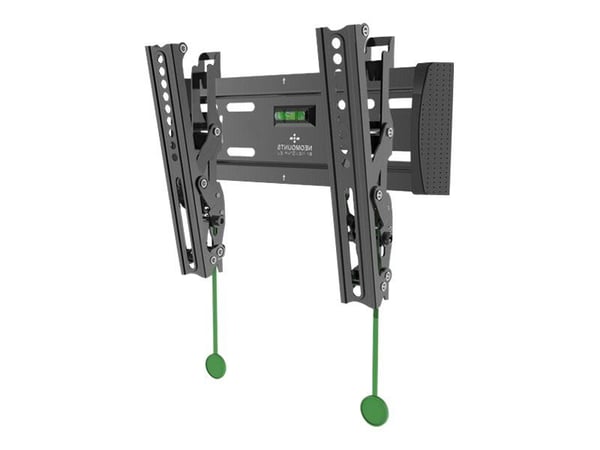 Neomounts NM-W125BLACK, 101,6 cm (40"), 75 x 75 mm, 200 x 200 mm, 0 - 15°, Terästä, Musta
