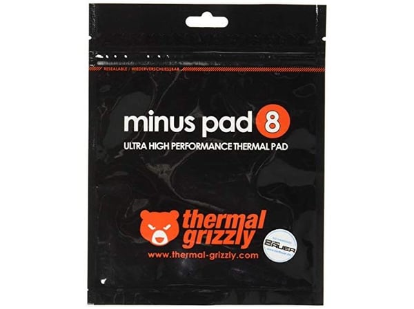 Thermal Grizzly Minus Pad 8 - Lämpötyyny - kastanjanruskea