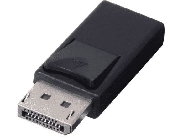 Lindy 41089, DisplayPort, Mini DisplayPort, Svart
