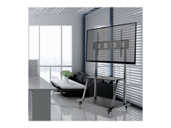 Neomounts NS-M4000 - Vogn - for LCD-display / AV-system - svart - skjermstørrelse: 60"-105"
