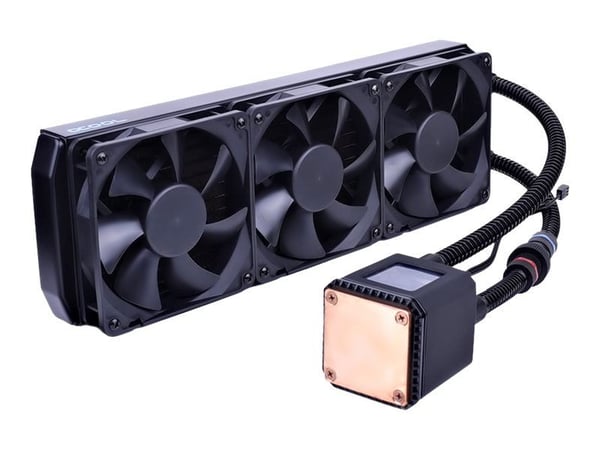 Alphacool Eisbaer 360 CPU, All-in-one-nesteenjäähdytin, 12 cm, 108 m³/h, Musta