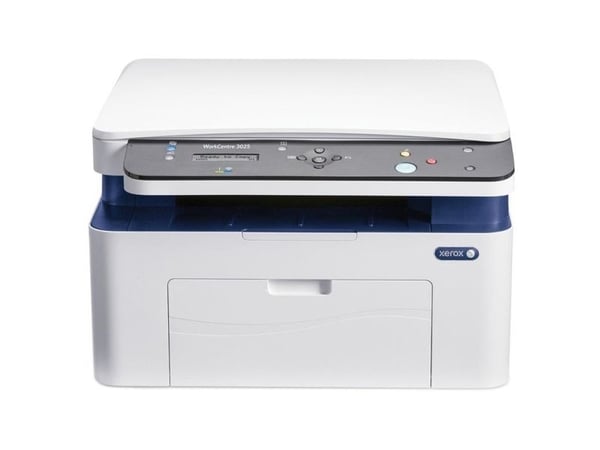 Xerox WorkCentre 3025/BI, Laser, Yksittäistulostus, 600 x 600 DPI, Yksittäiskopiointi, A4, Sininen, Valkoinen