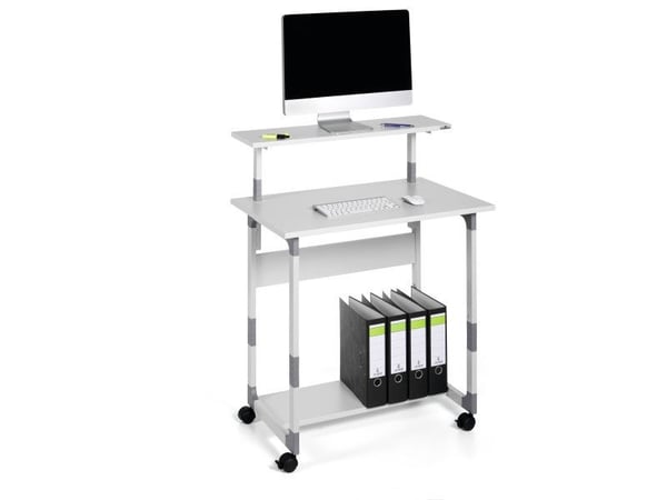 Durable 371810, Rett, Rektangulær form, Hjemme kontor, Kontor, Grå, Grå, Grå