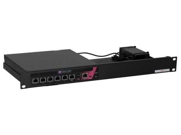 Rackmount.IT CP-RACK RM-CP-T4 - Monteringssett for nettverksenhet - rackmonterbar - kullsort, RAL 9005 - 1U - 19"
